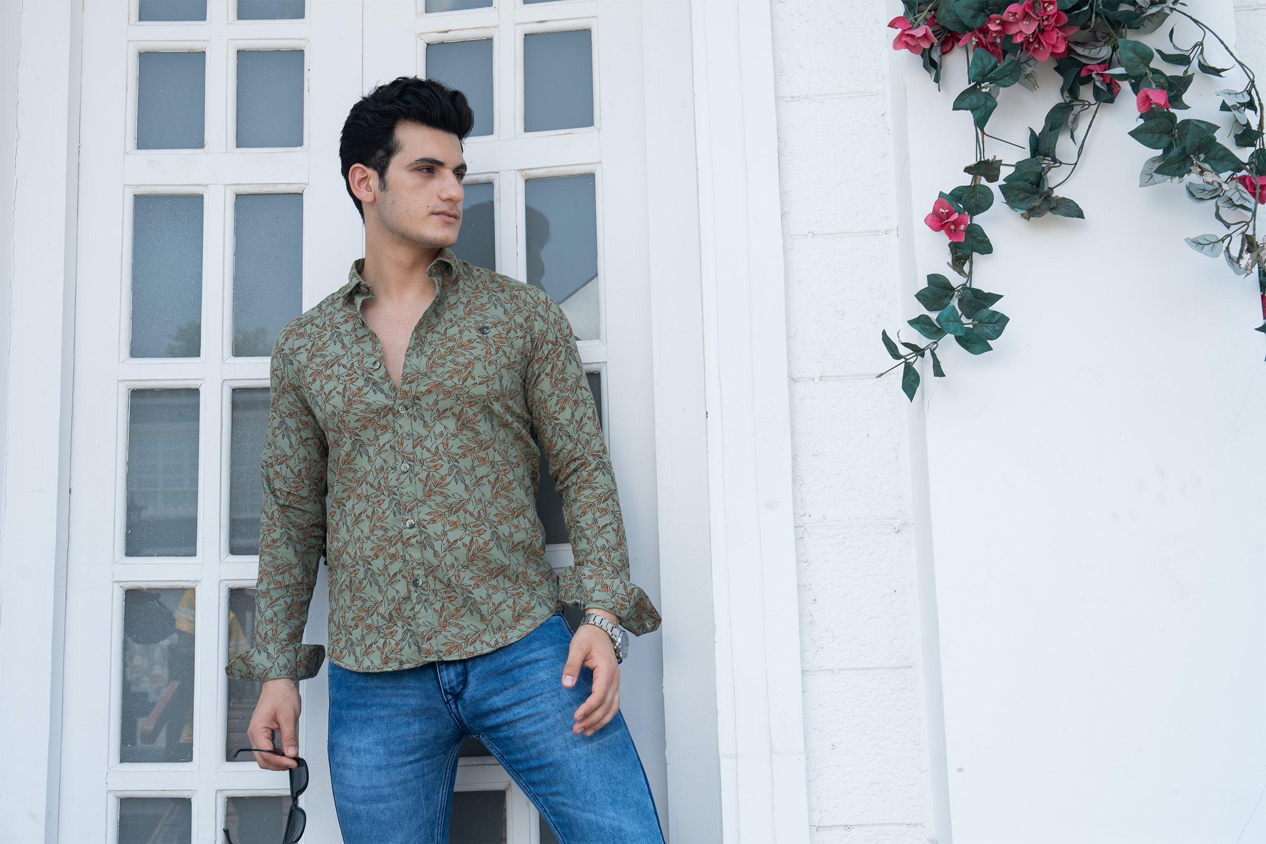 Buy TNG Men's Khaki Cotton Casual Slimfit Trouser Online @ ₹876 from  ShopClues